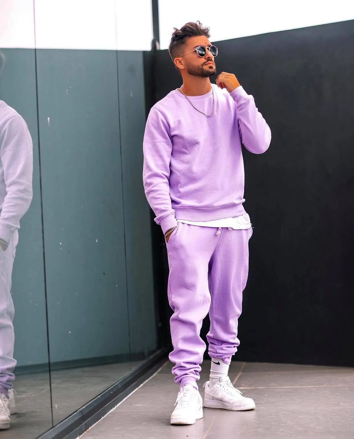 Gino Lilac Tracksuit