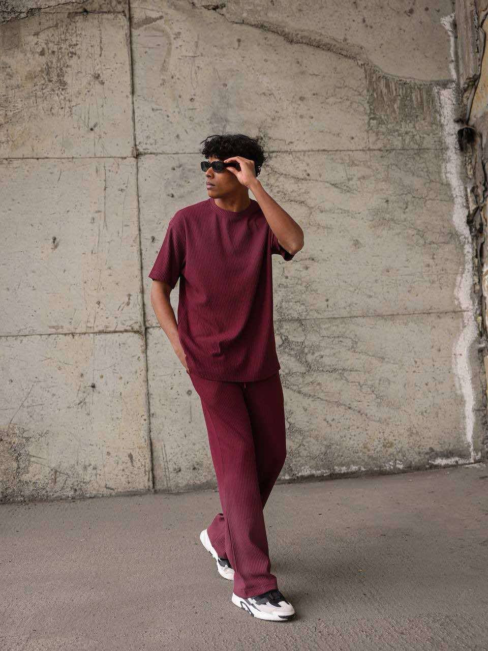 Burgundy Vasos Tracksuit