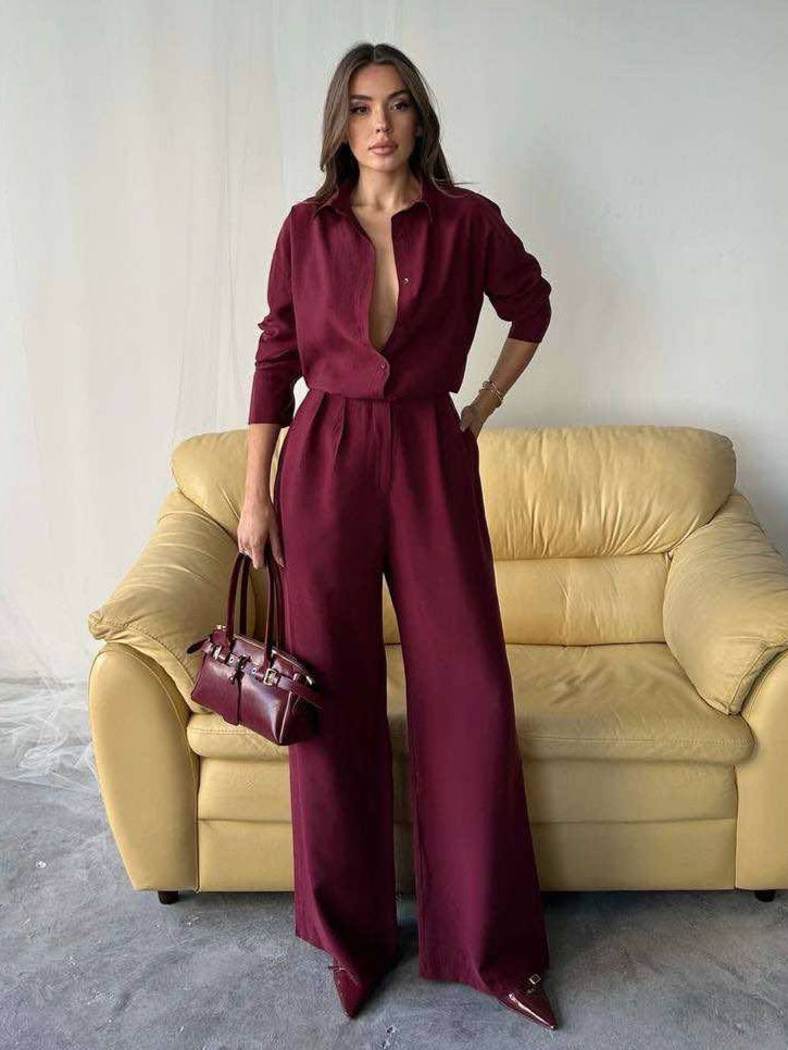 Burgundy Zita Set