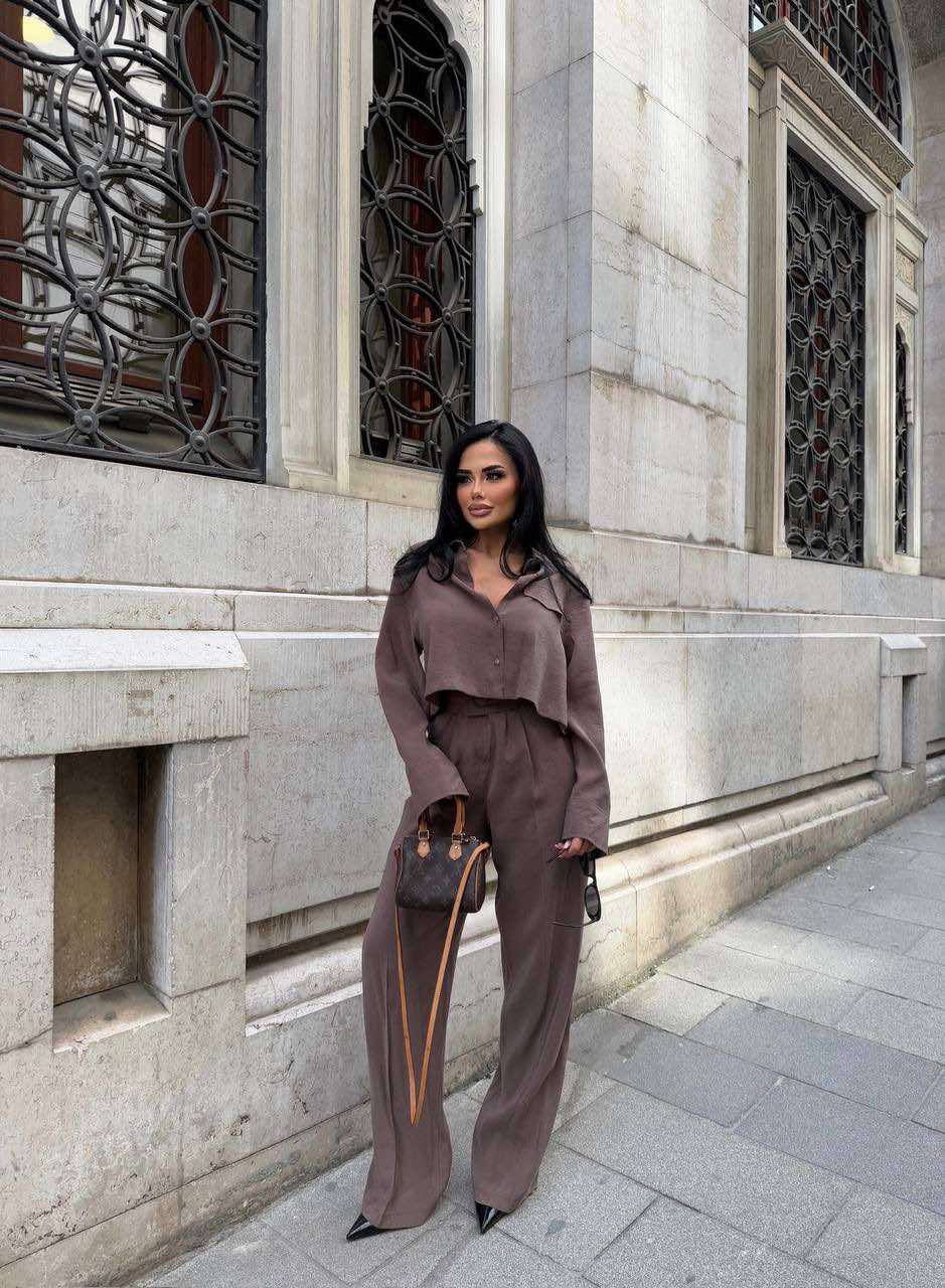 Brown Fiorella Set