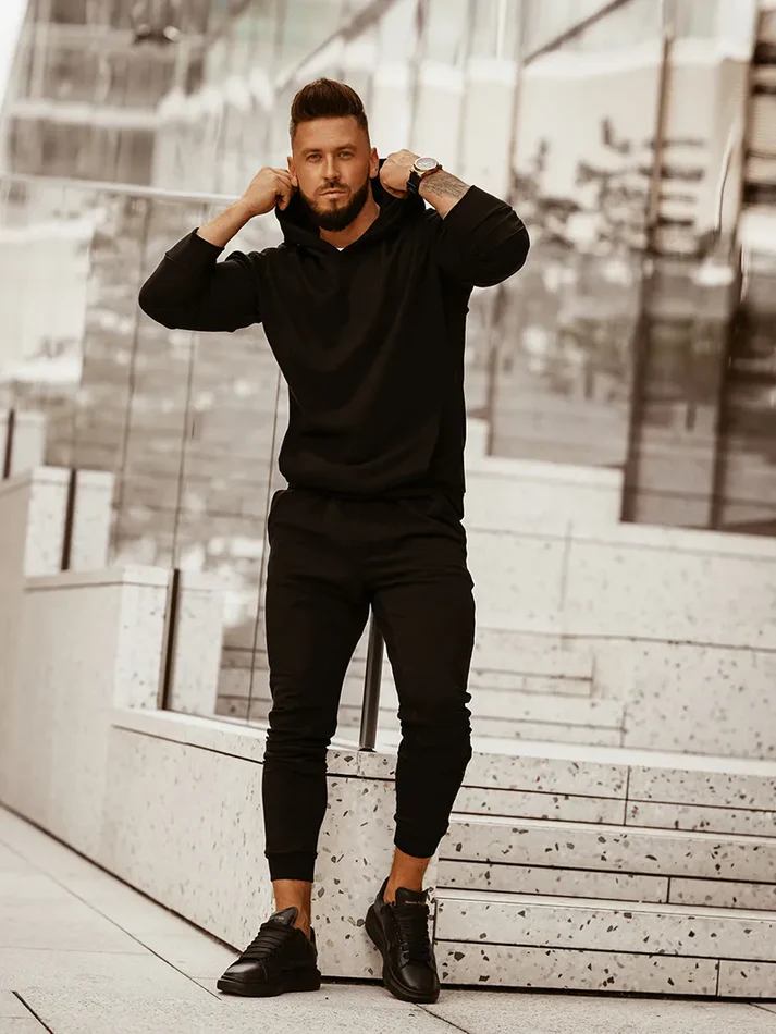 Filip Black Tracksuit