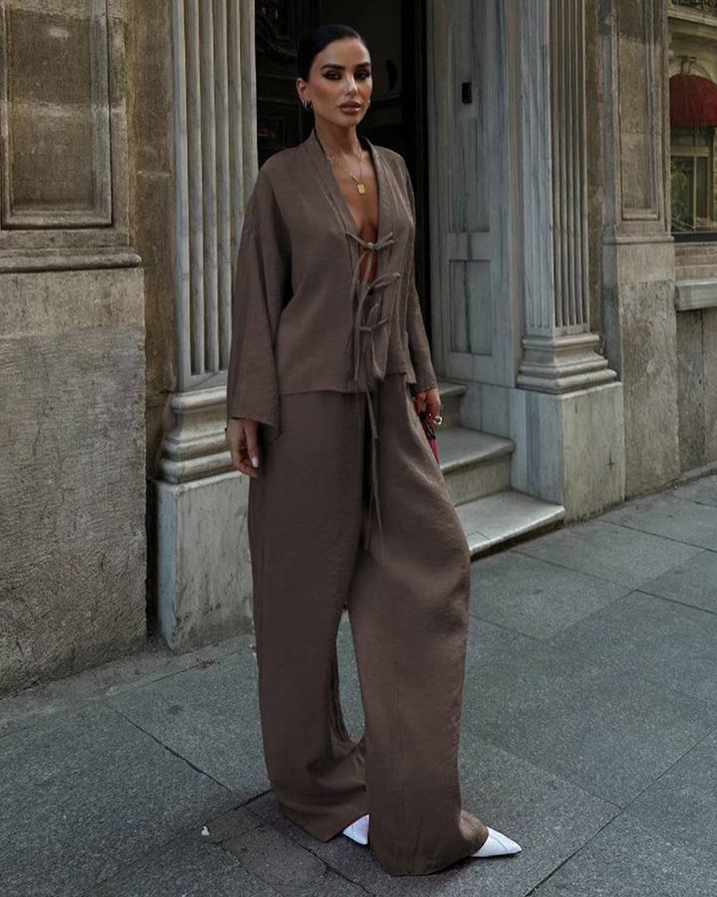 Nysa Dark Beige Set