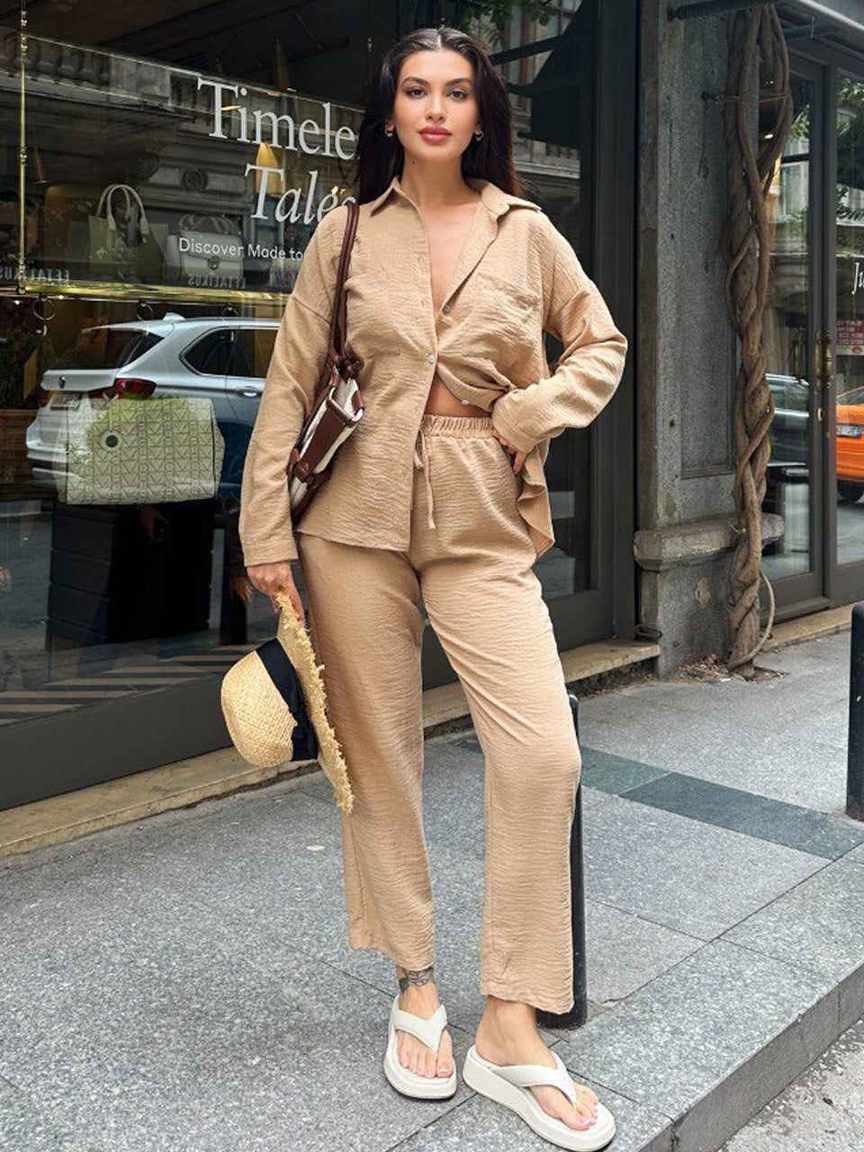 Zoriana Beige Set