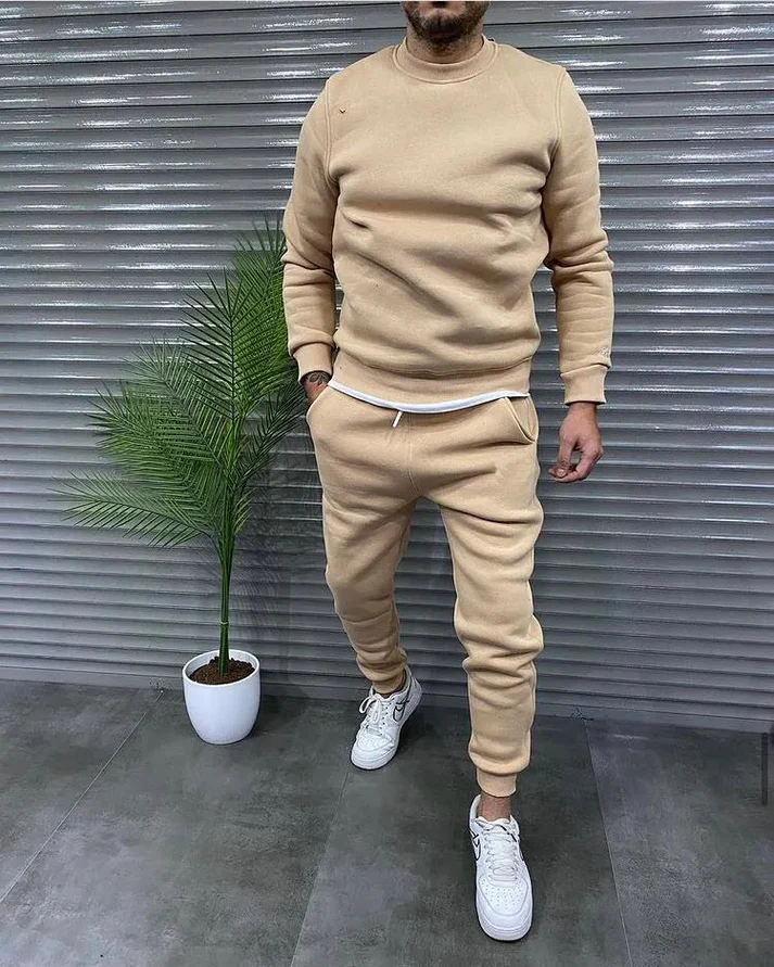 Ariel Beige Tracksuit