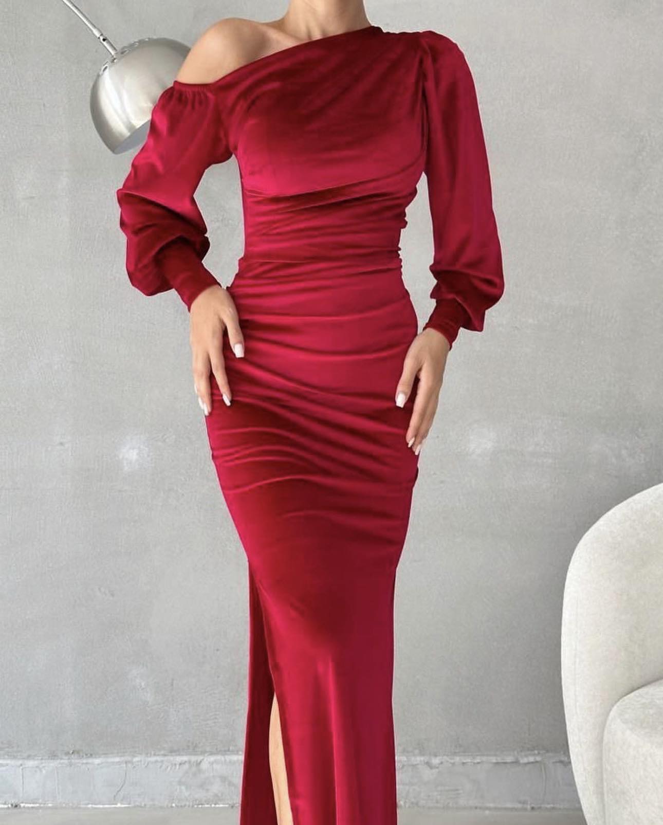 Hiba Red Dress