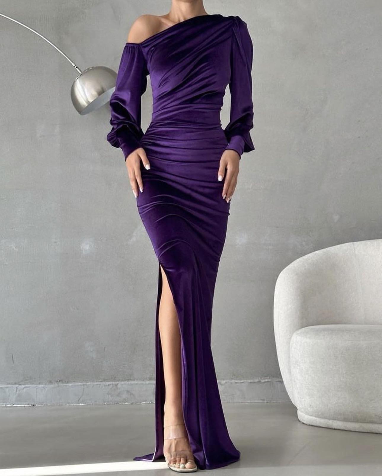 Hiba Purple Dress