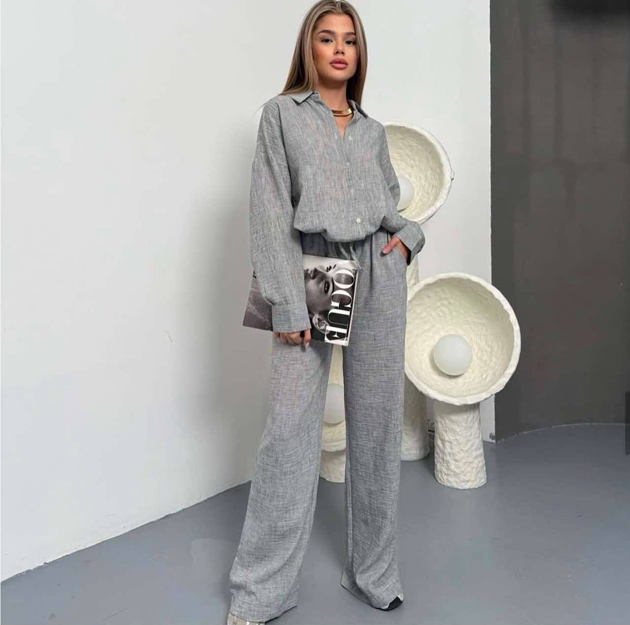 Iolanda Gray Set