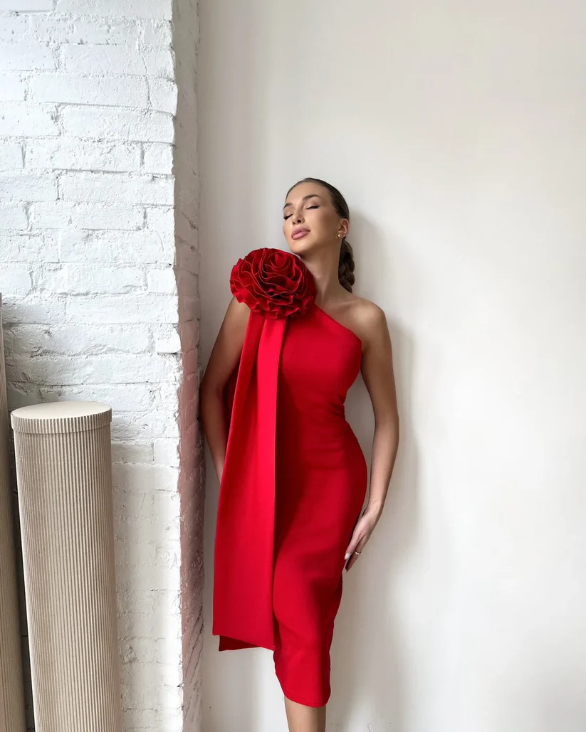 Yoko Red Dress