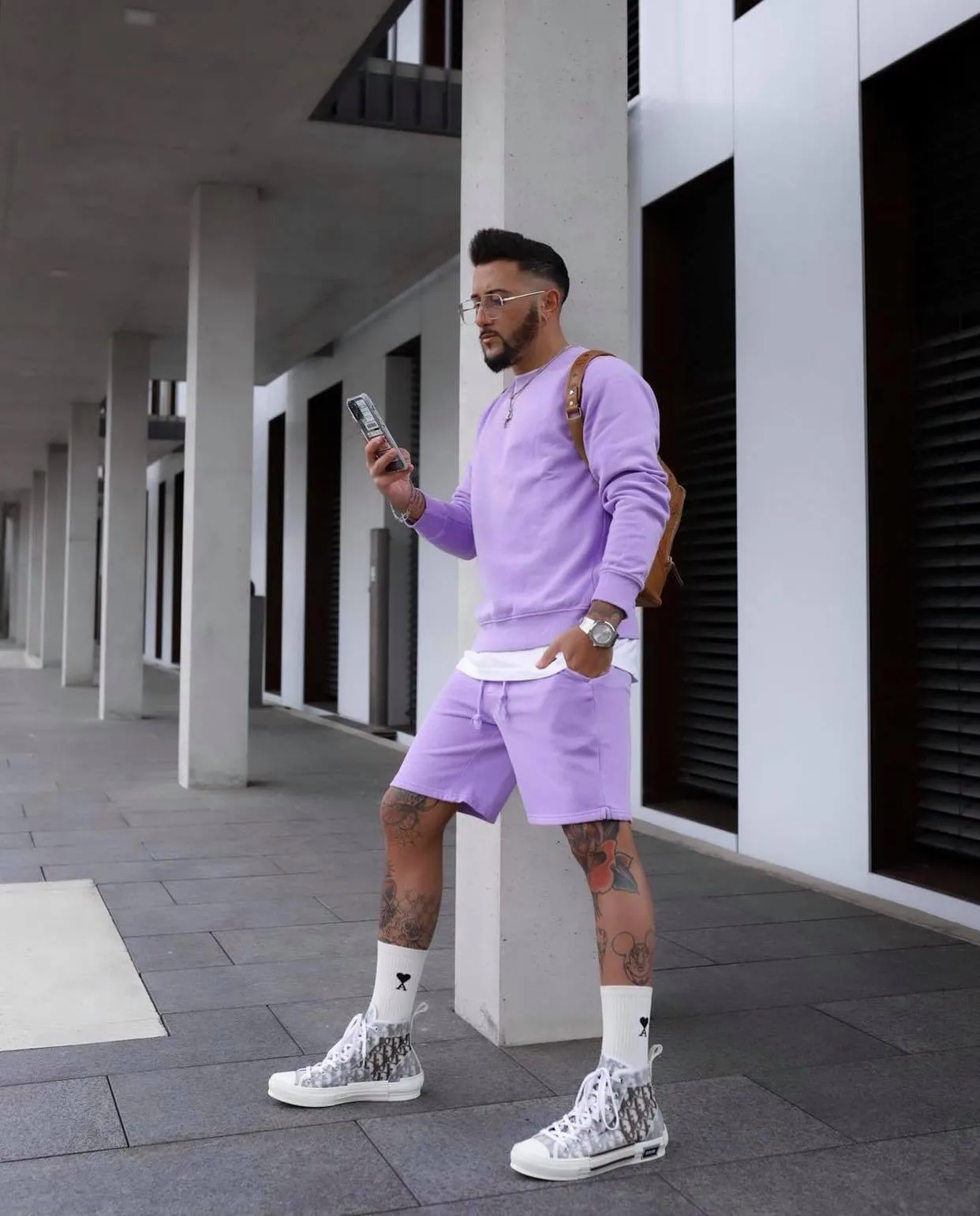 Neiko Lilac Suit