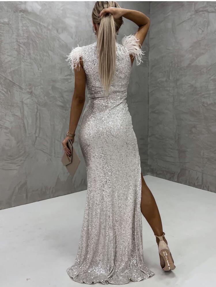 Silver Nancy dress