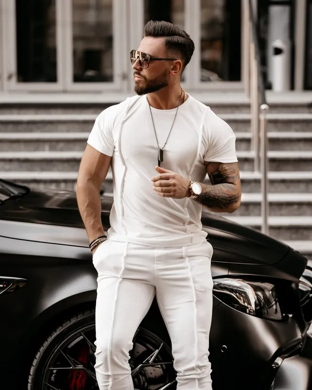 White Andrias Tracksuit