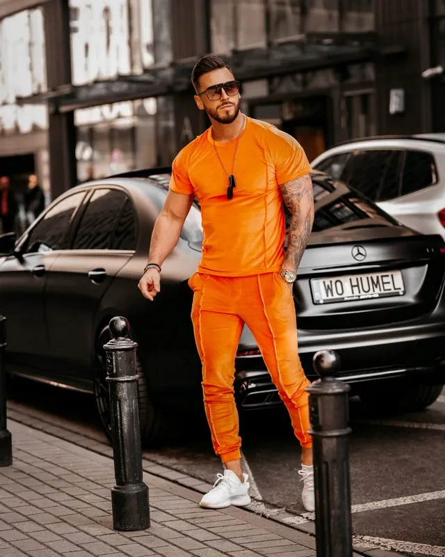 Orange Andrias Tracksuit