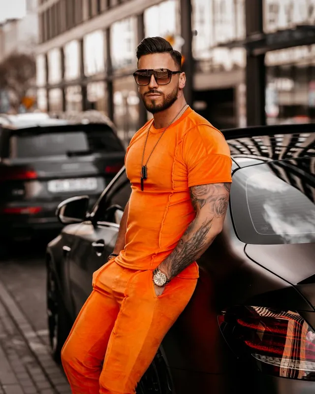 Orange Andrias Tracksuit