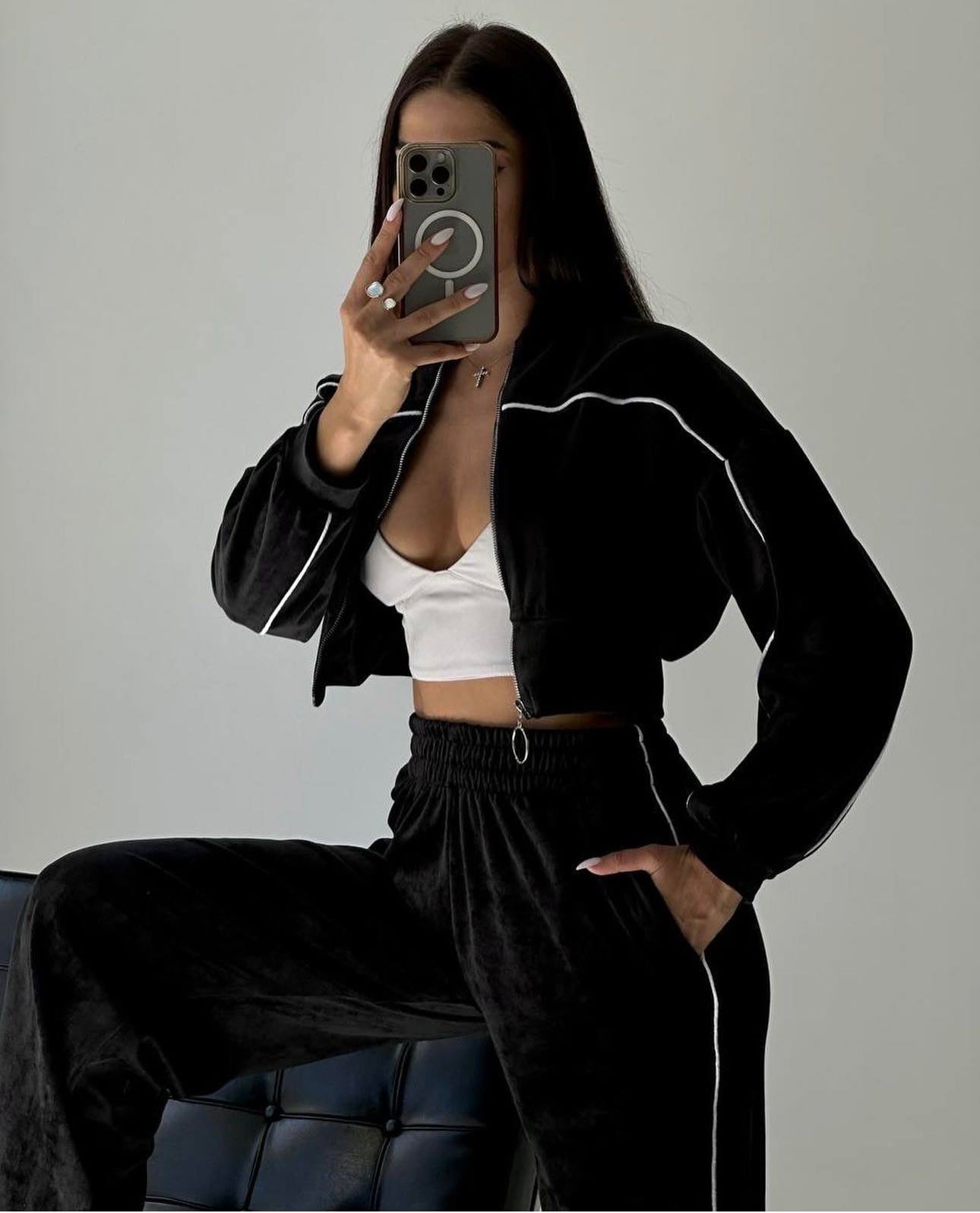 Alexia Black Tracksuit