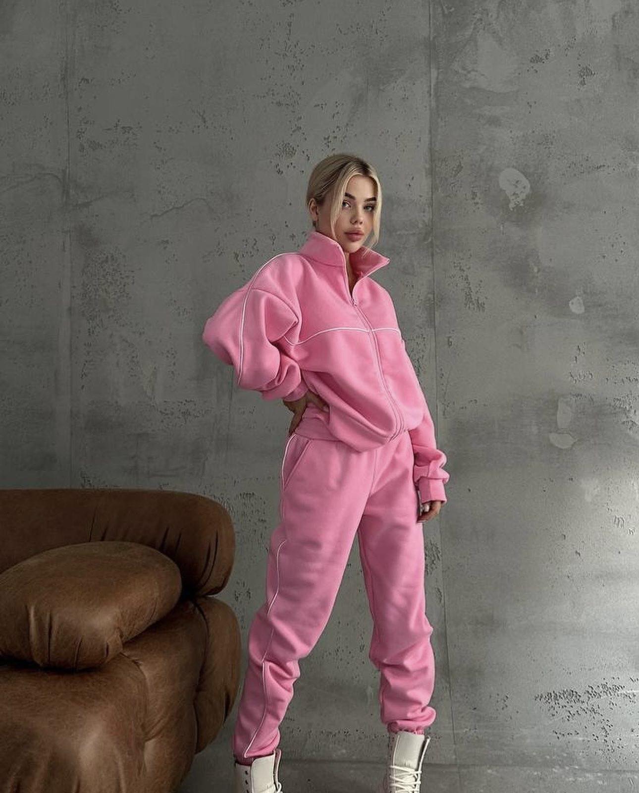 Eva Pink Tracksuit