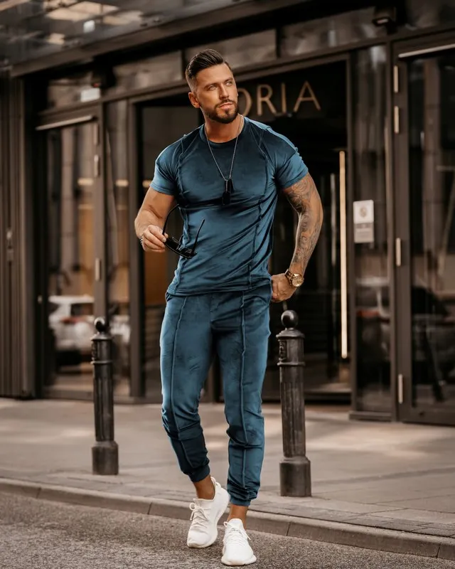 Turquoise Andrias Tracksuit