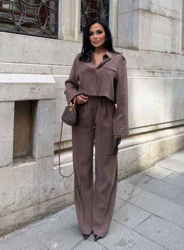 Brown Fiorella Set