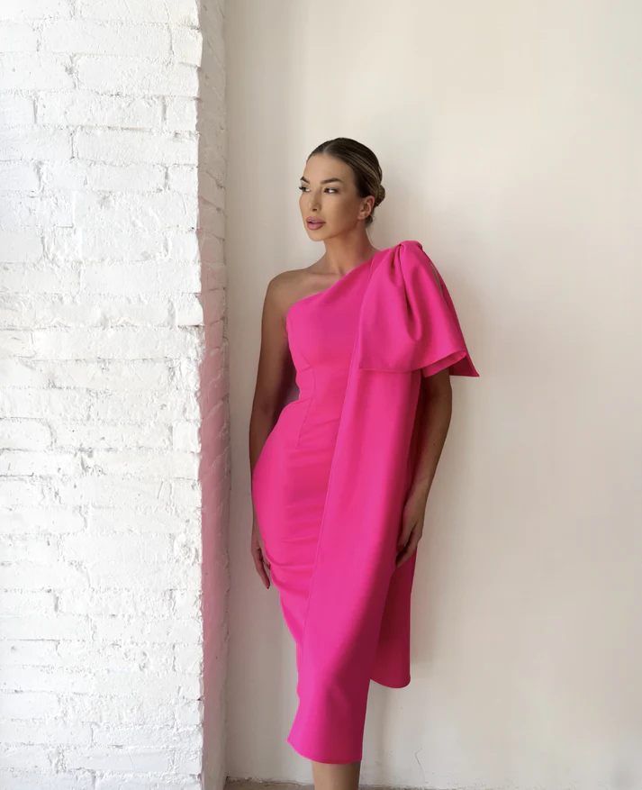 Masha Fuchsia Dress