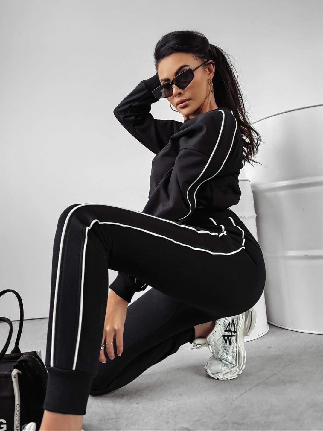 Luka Black Tracksuit