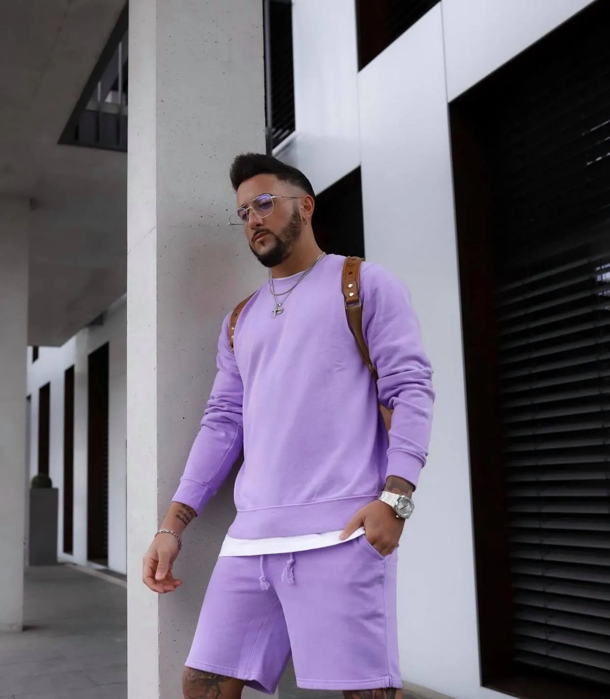 Neiko Lilac Suit