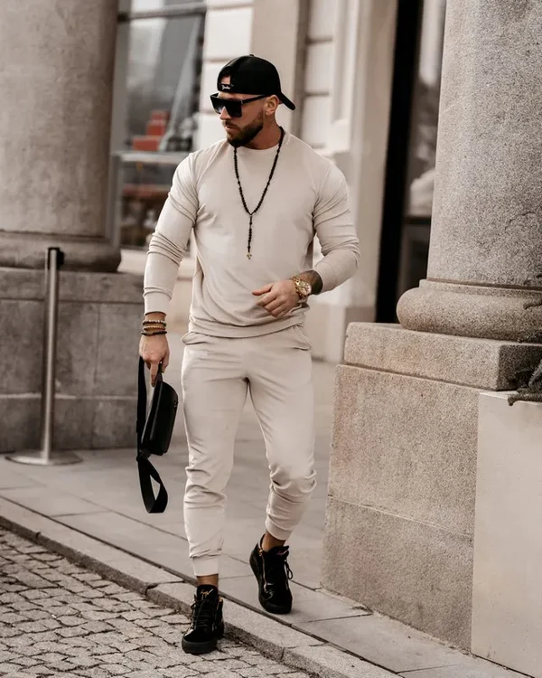 Spire Cream Tracksuit