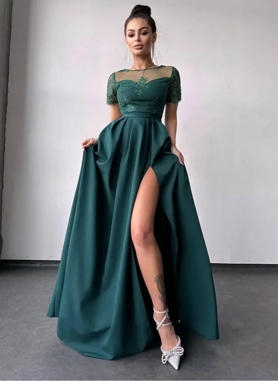 Manda Dark Green Dress