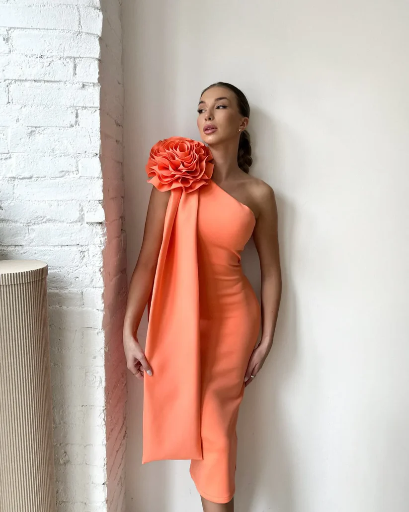 Yoko Salmon Pink Dress