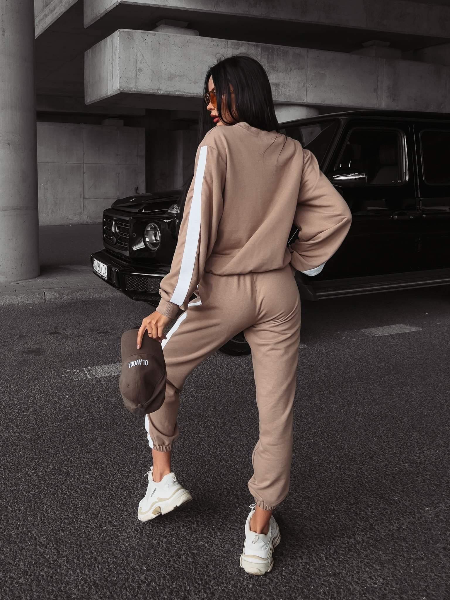 Sibel Beige Tracksuit