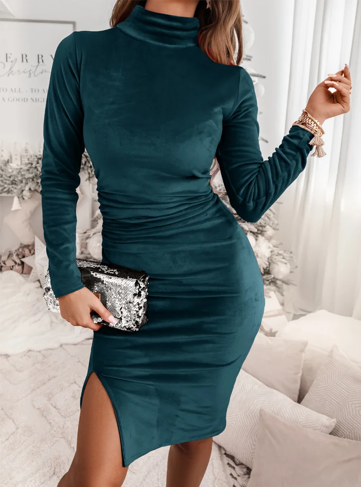 Anor Dark Green Dress