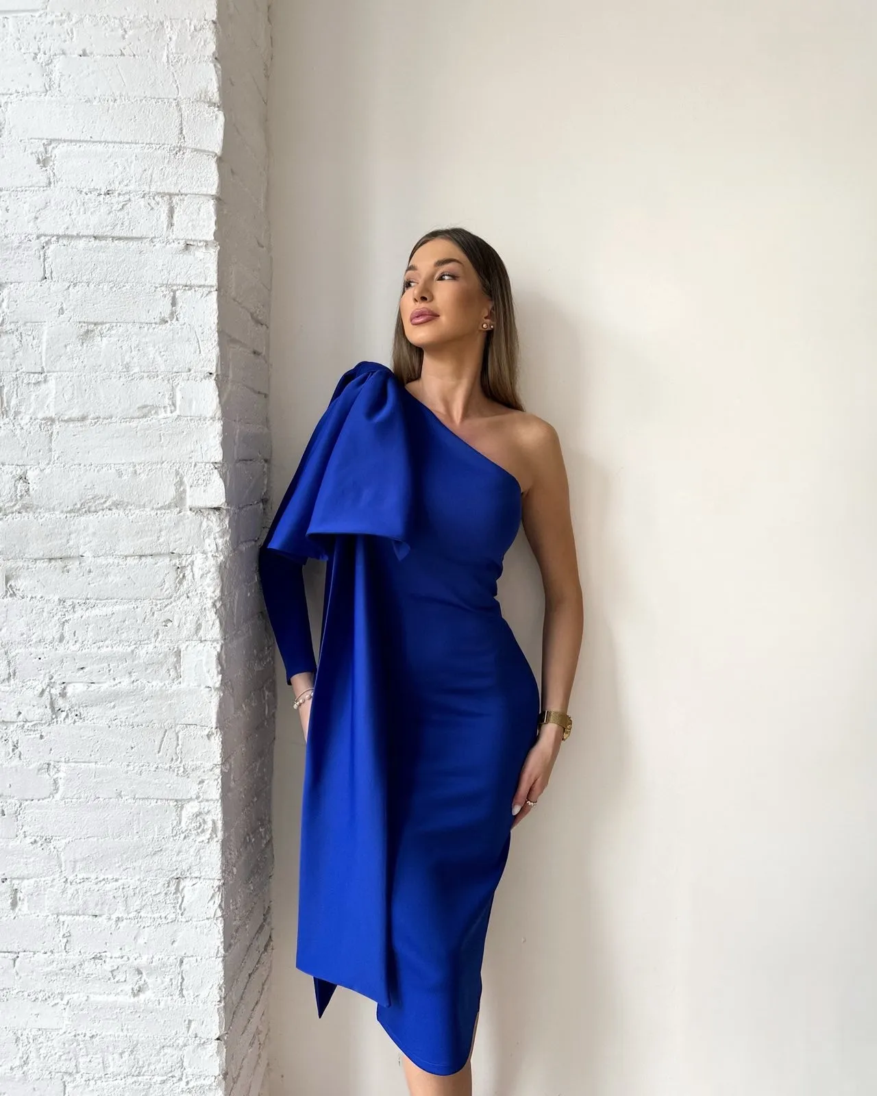 Haris Royal Bleu Dress