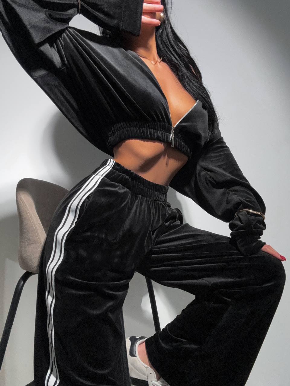 Dara Black Tracksuit