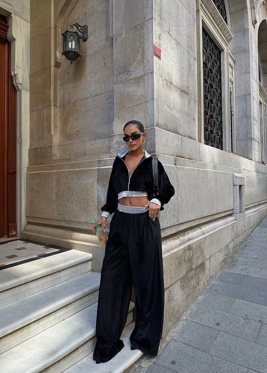 Mya Black Tracksuit